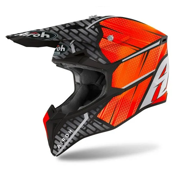 Casco Airoh Wraap Idol Orange Matt 