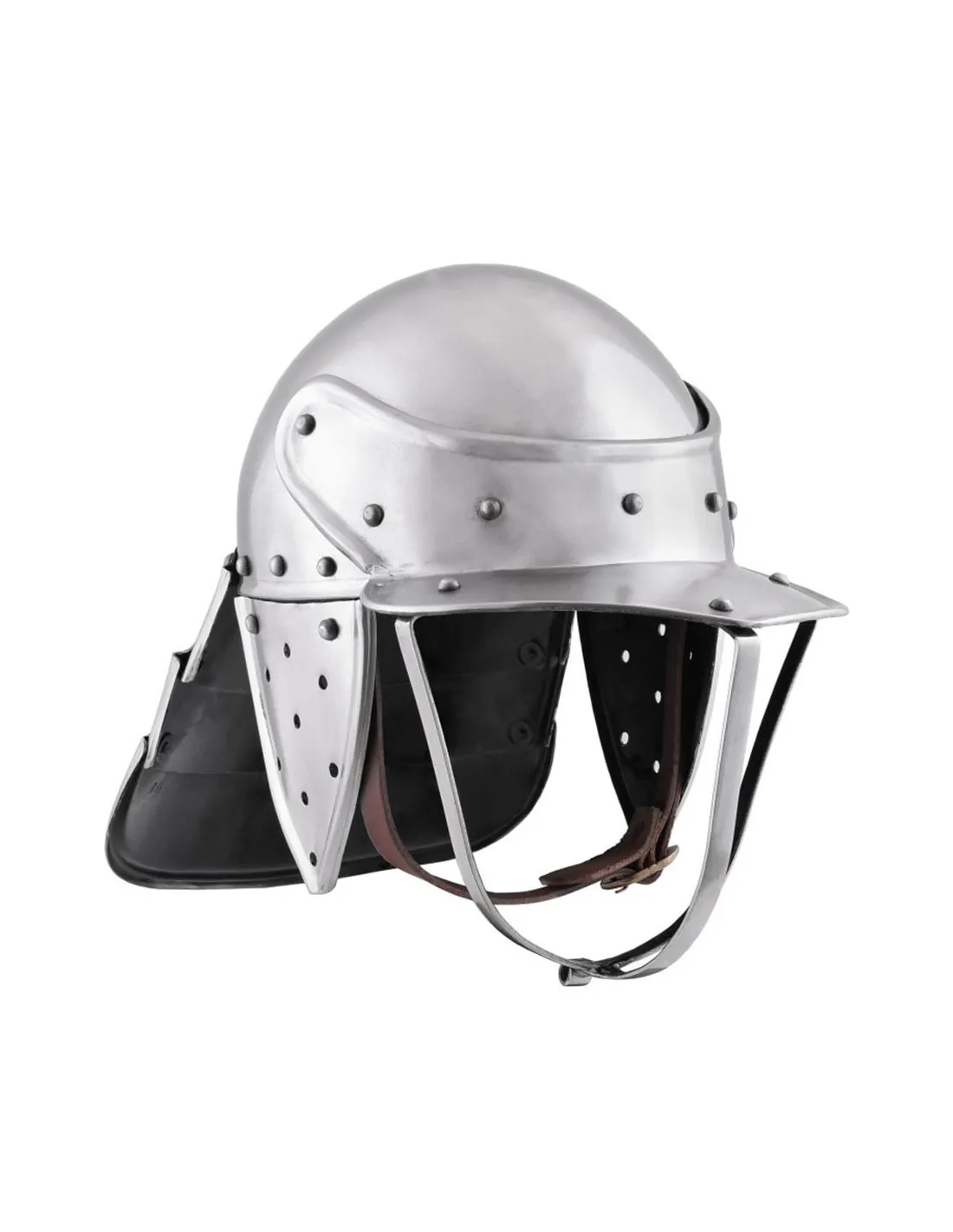 Casco cola de langosta, S XVII