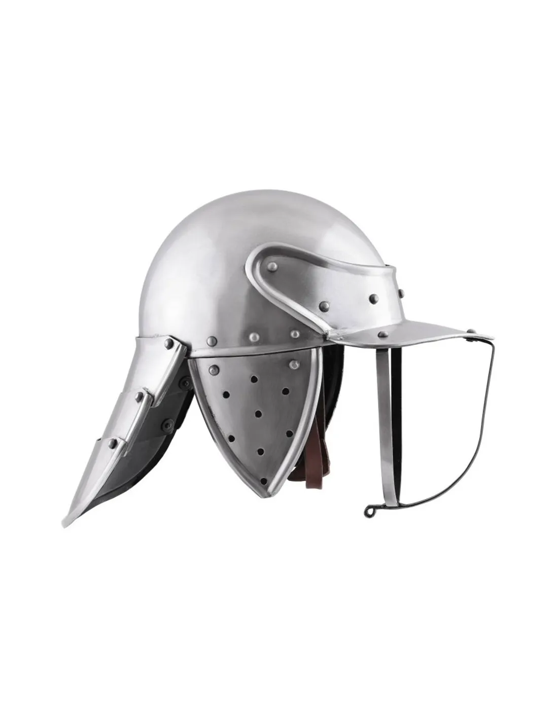 Casco cola de langosta, S XVII