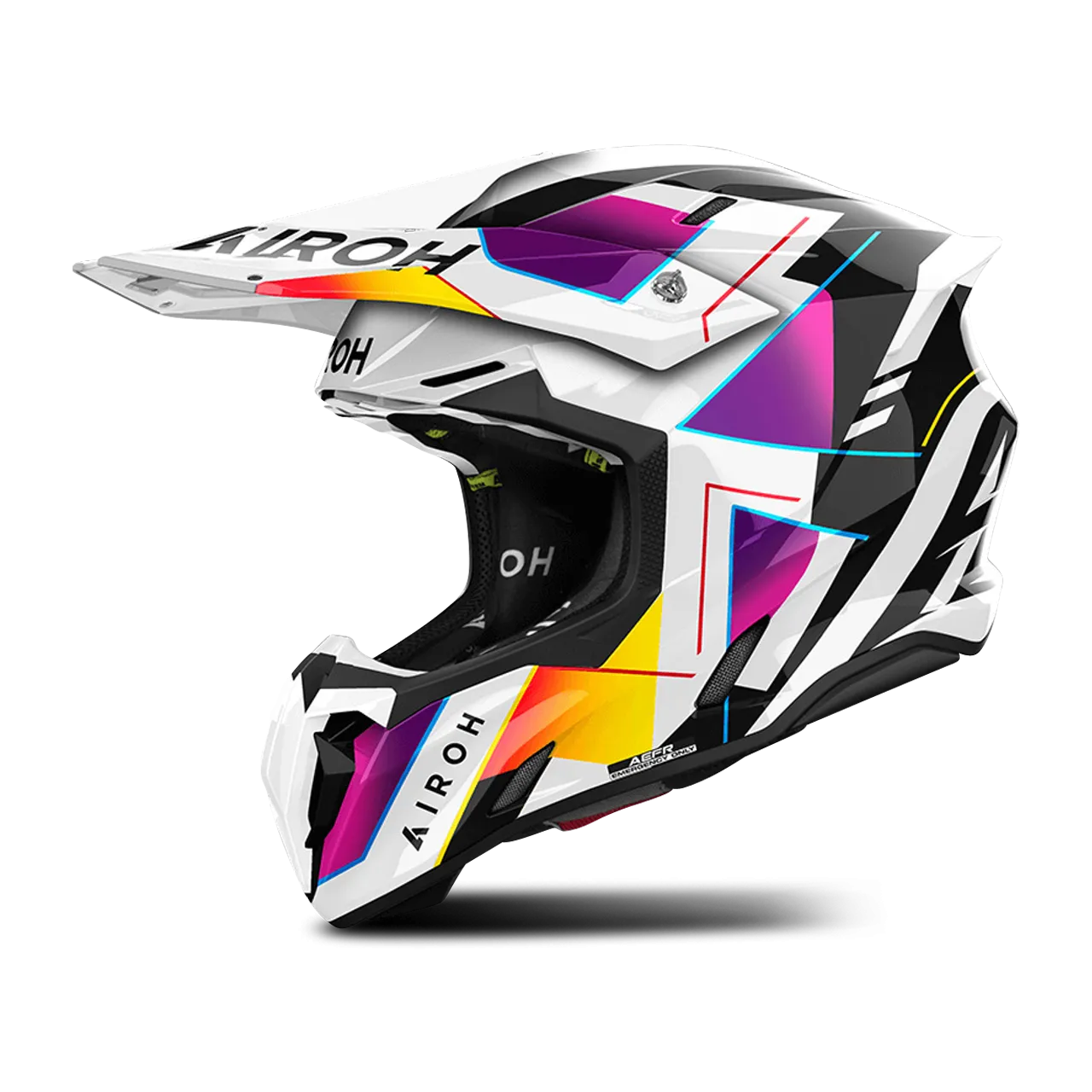 Casco de Cross Airoh Twist 3 Rainbow 