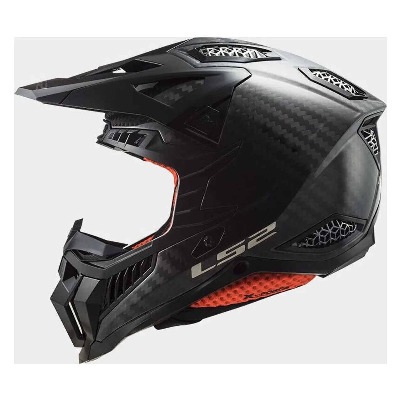 CASCO DE CROSS LS2 MX703 XFORCE CARBONO MATE 