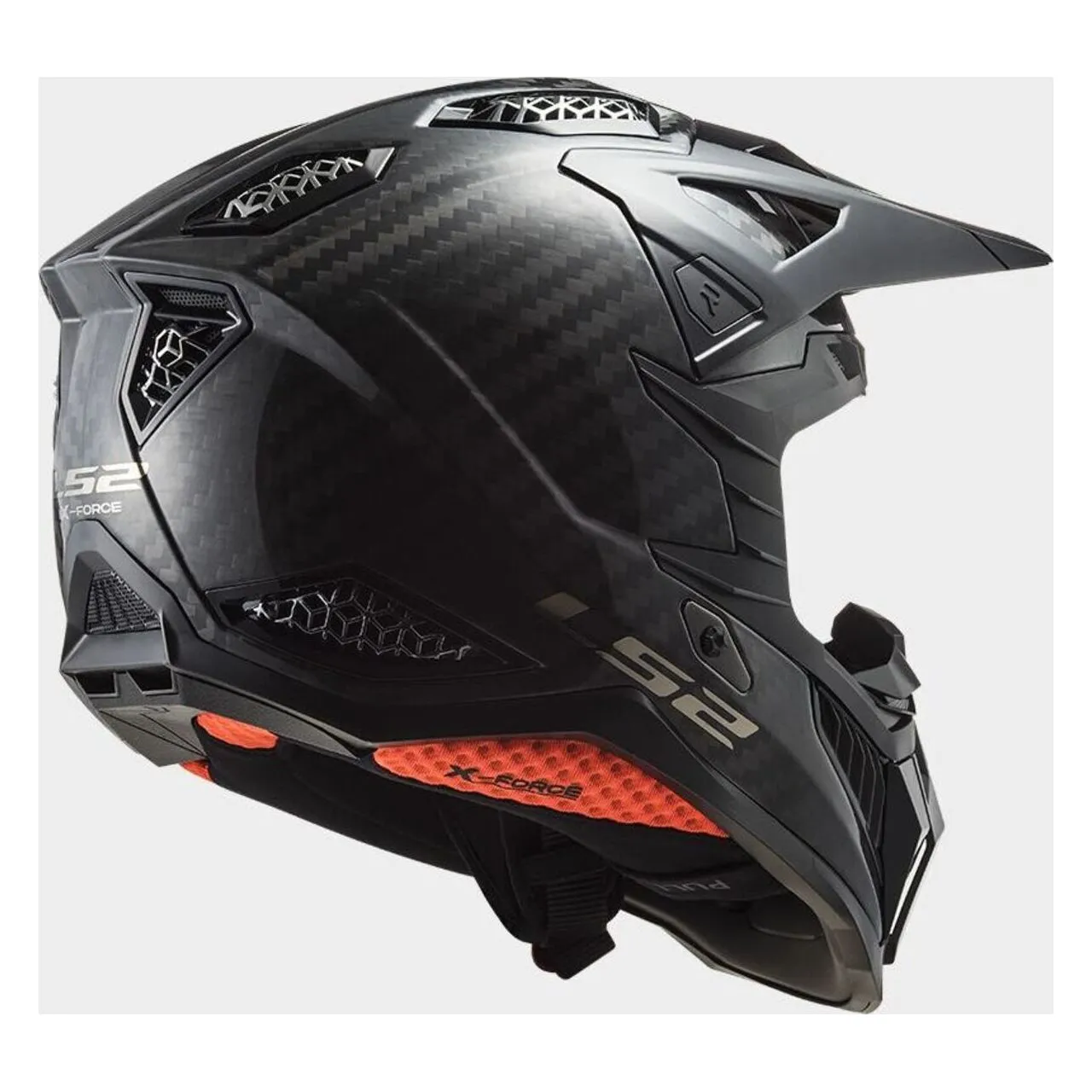 CASCO DE CROSS LS2 MX703 XFORCE CARBONO MATE 