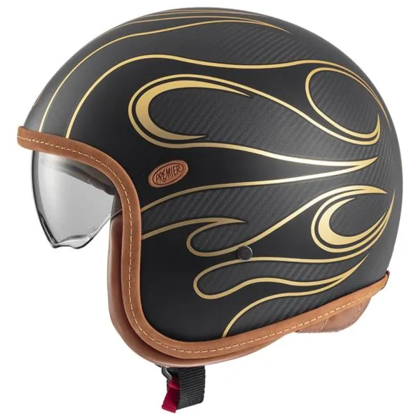 Casco Premier Vintage Platinum Carbon FR Gold Chromed BM 