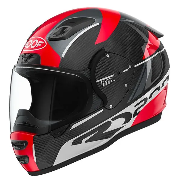 Casco Roof RO200 Carbon Falcon Red White 