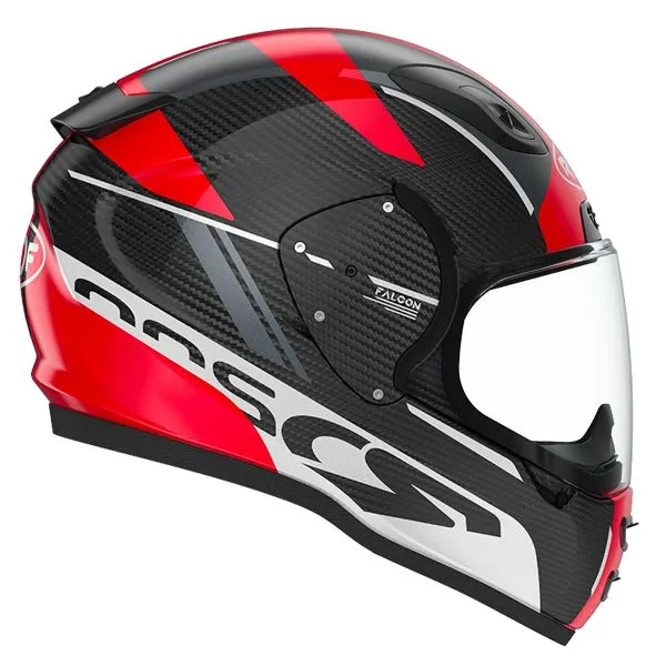 Casco Roof RO200 Carbon Falcon Red White 