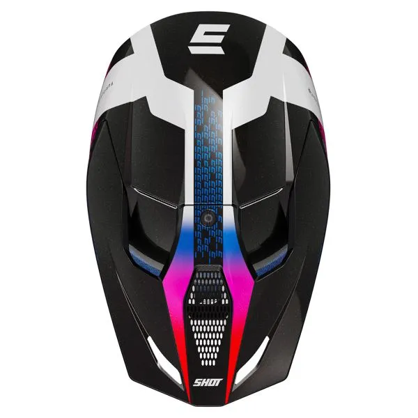 Casco SHOT Furious Electron Purple Glossy 