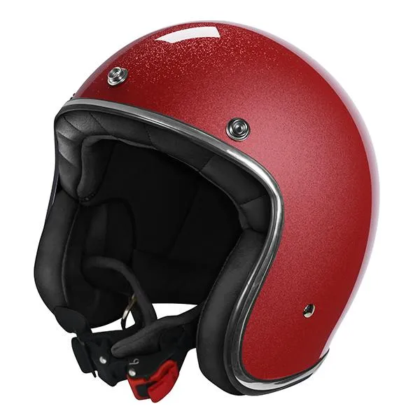 Casco Stormer Quartz Glitter Red Glossy 