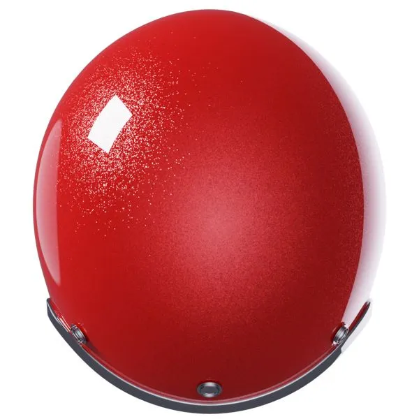 Casco Stormer Quartz Glitter Red Glossy 