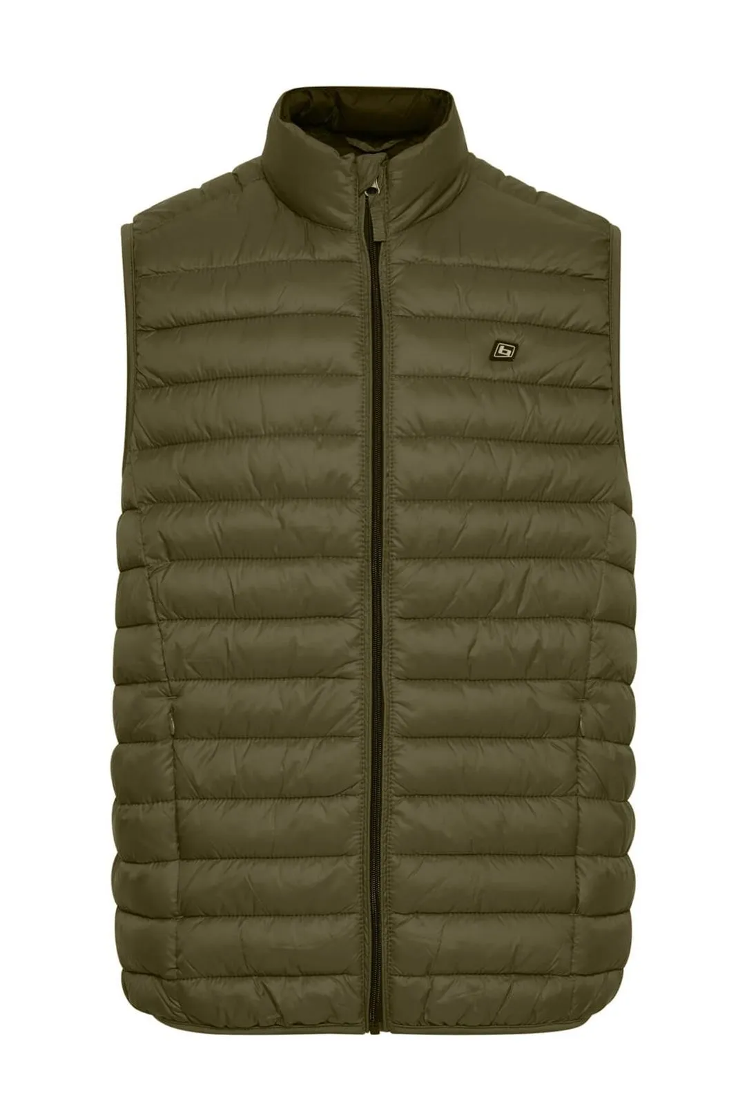 Chaleco acolchado hombre verde oliva