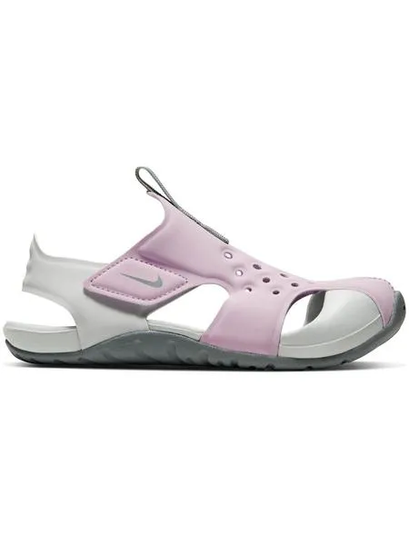 chancla nike sunray rosa niña