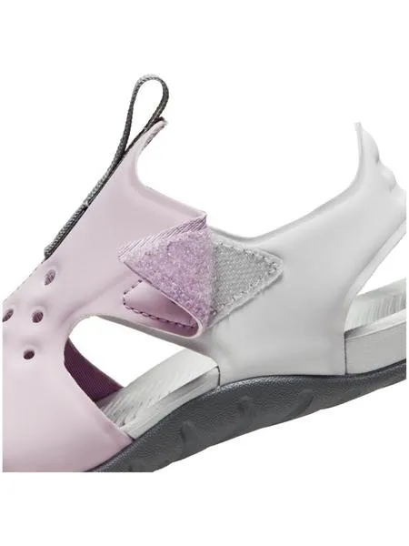 chancla nike sunray rosa niña