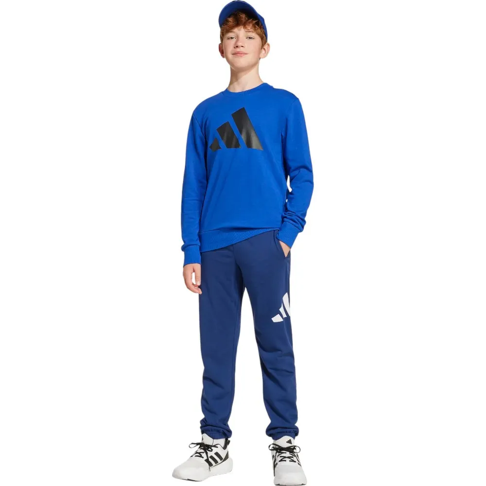CHANDAL ADIDAS BL FRENS TERRY JOG 240 AZUL MARINO AZUL ROYAL JD2101 TRACKSUIT NIÑO