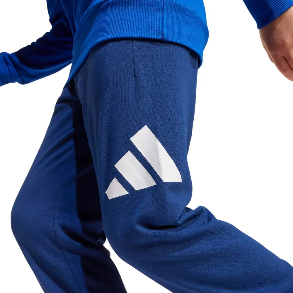 CHANDAL ADIDAS BL FRENS TERRY JOG 240 AZUL MARINO AZUL ROYAL JD2101 TRACKSUIT NIÑO