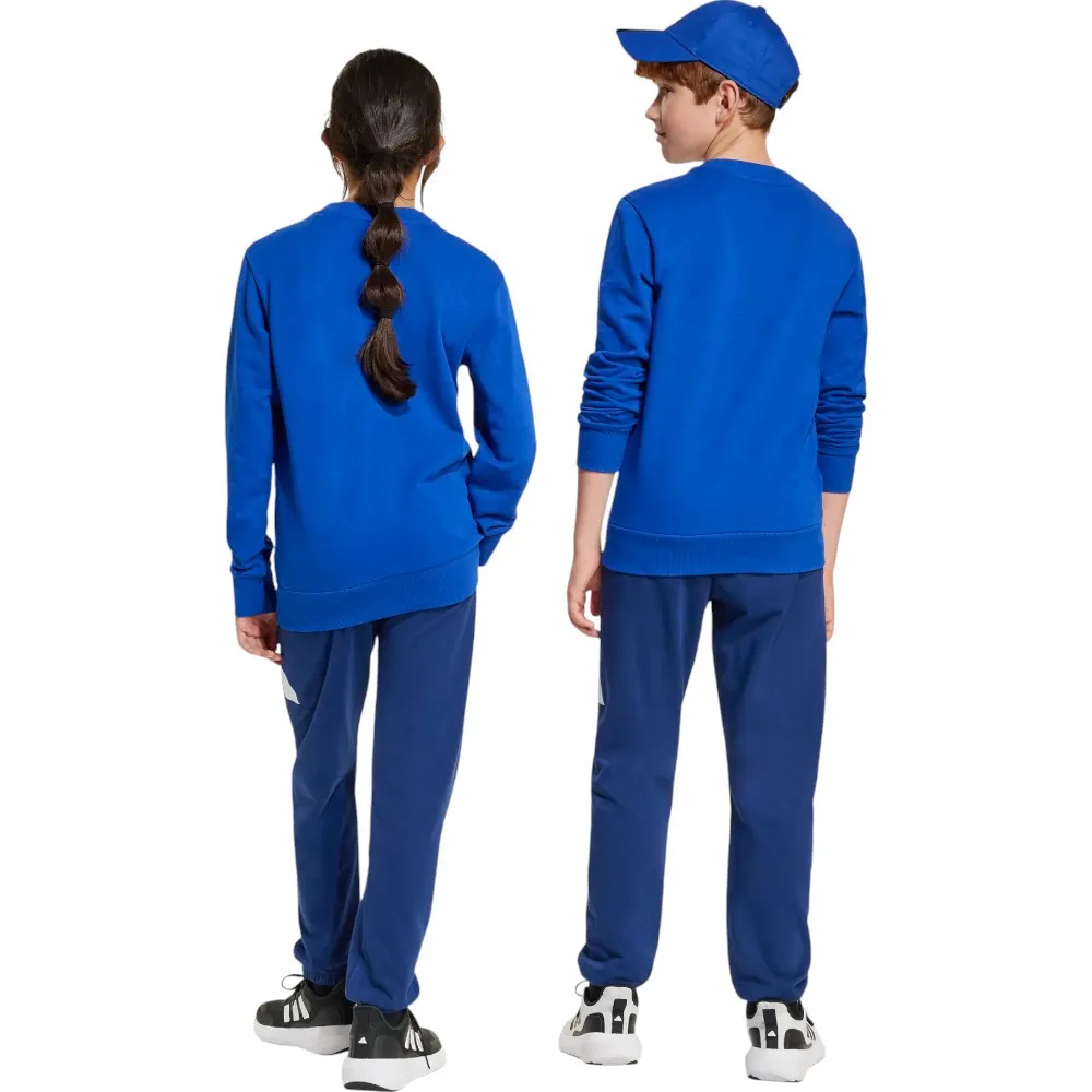 CHANDAL ADIDAS BL FRENS TERRY JOG 240 AZUL MARINO AZUL ROYAL JD2101 TRACKSUIT NIÑO