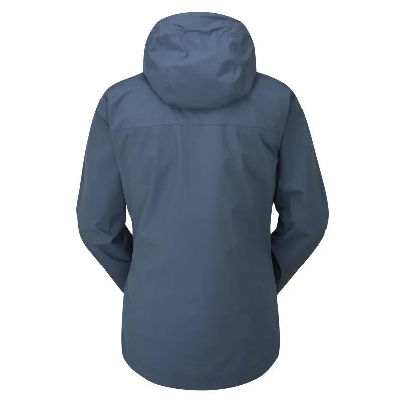 Chaqueta de mujer Rab Downpour Eco Jacket Wmns (Orion Blue)