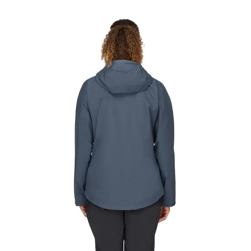 Chaqueta de mujer Rab Downpour Eco Jacket Wmns (Orion Blue)