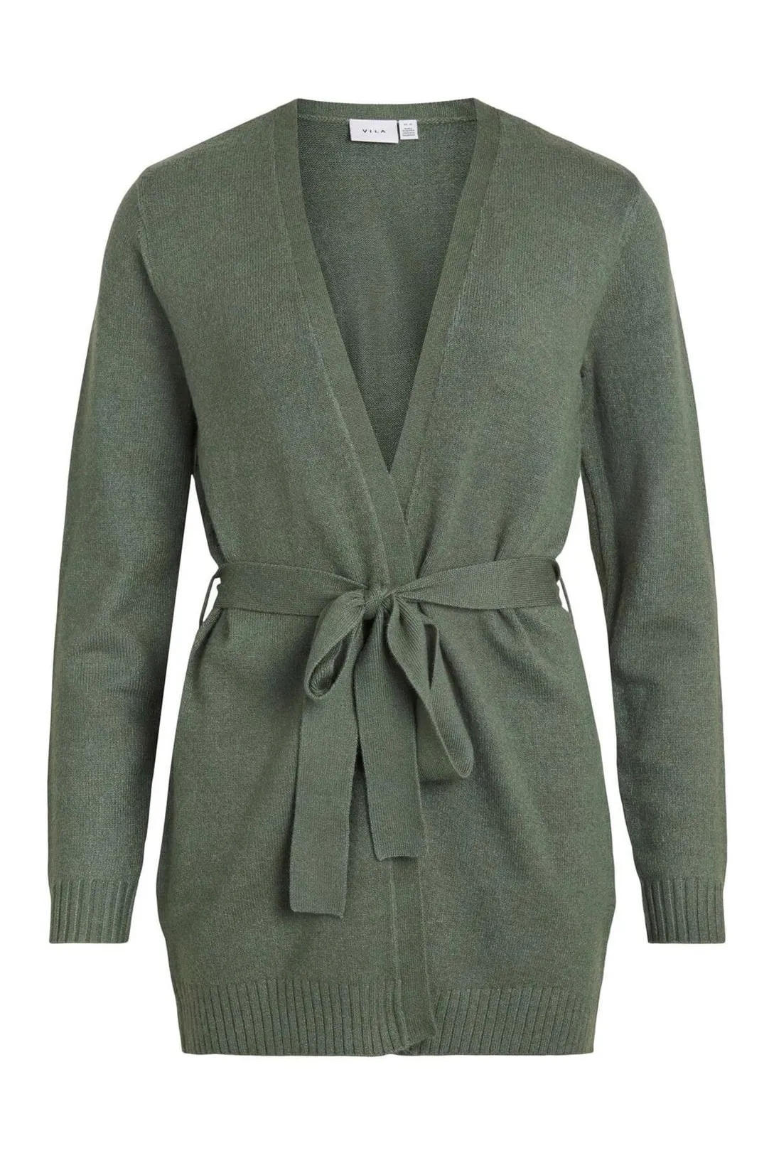 Chaqueta mujer Viril con cinturón verde duck