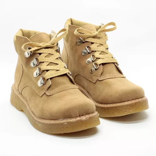 Chavitos Dama Gamuza  Botas Botinetas Invierno
