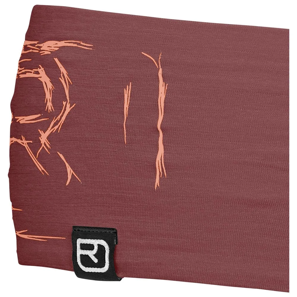 Cinta de pelo Ortovox 120 Tec Logo Headband Mountain Rose