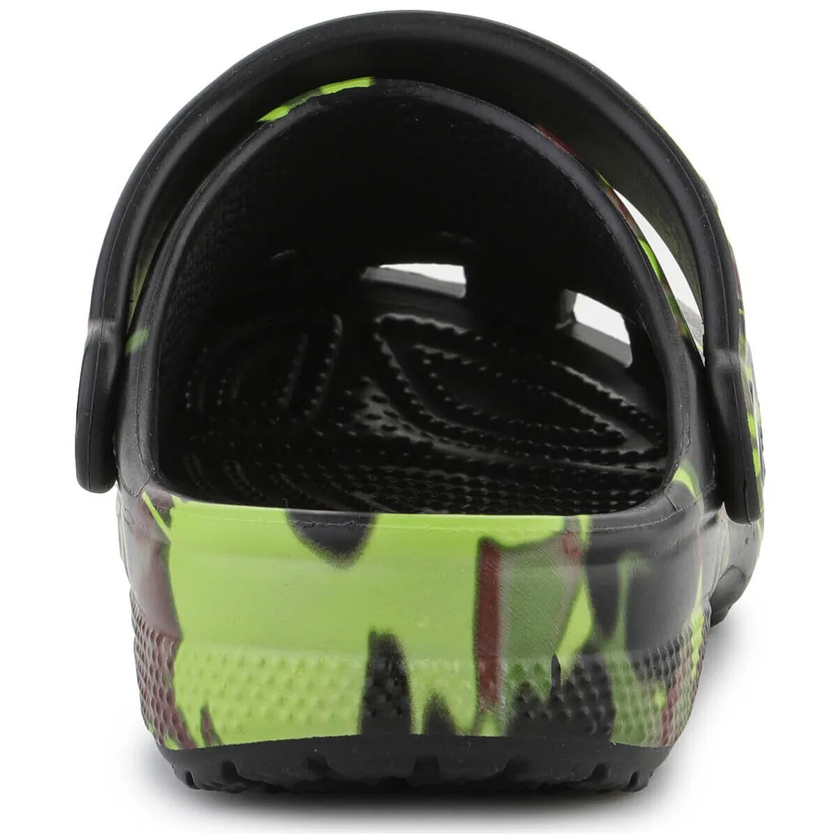 CLASSIC SPRAY CAMO CLOG KIDS BLACK 208305001