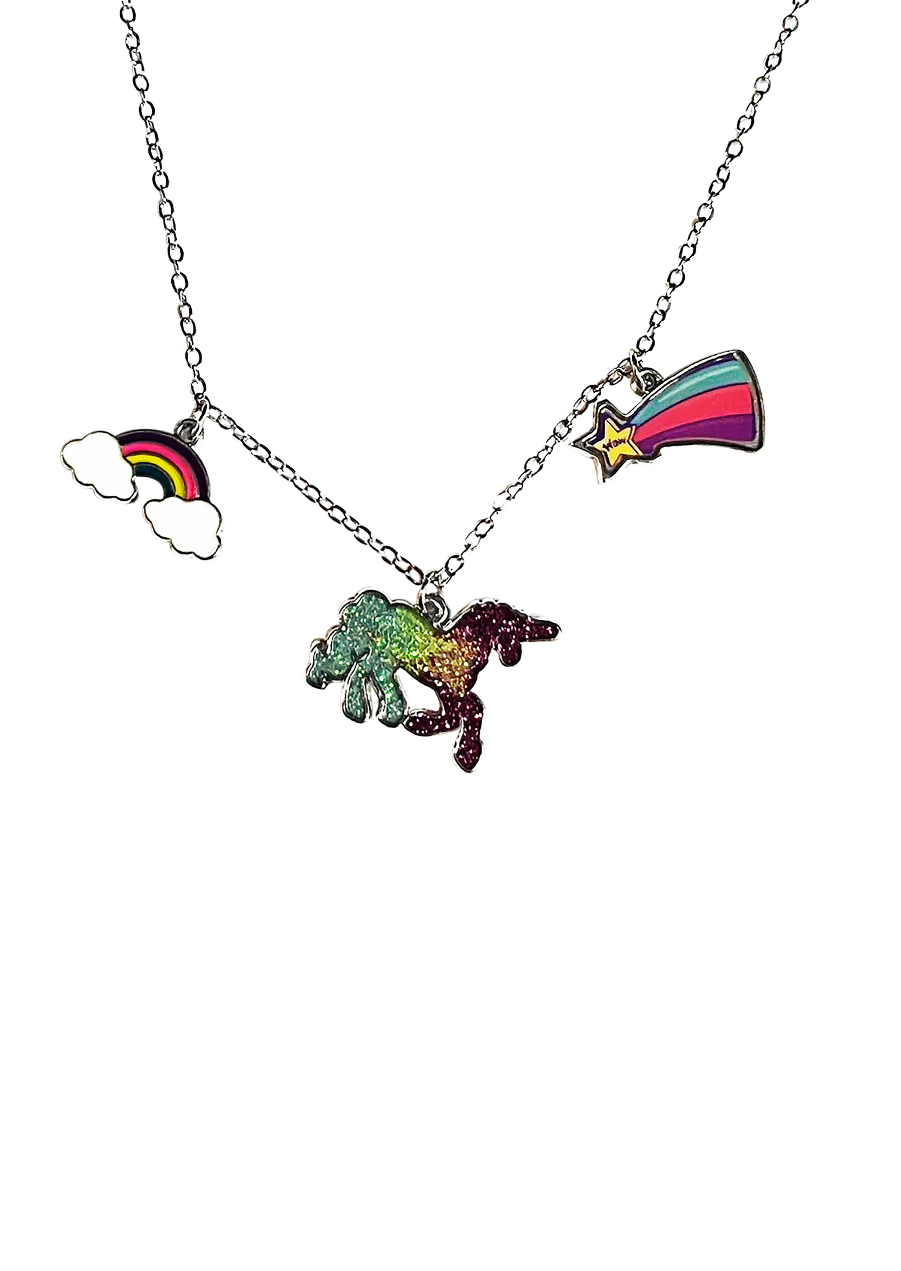 COLLAR CON DIJE UNICORNIO ONIX PARA NIÑO/NIÑA 44037