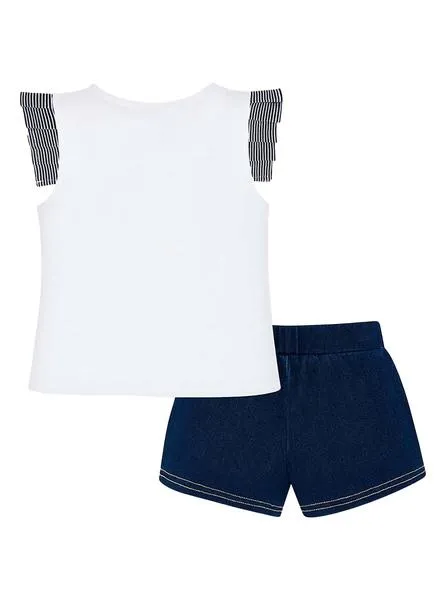 conjunto mayoral ocean azul para niña