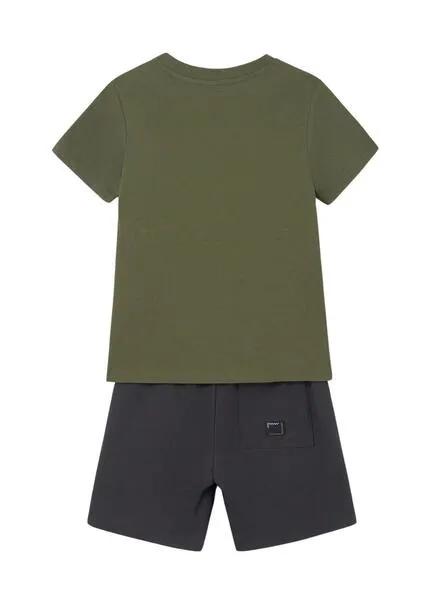 Conjunto Mayoral Punto Block Verde Para Niño