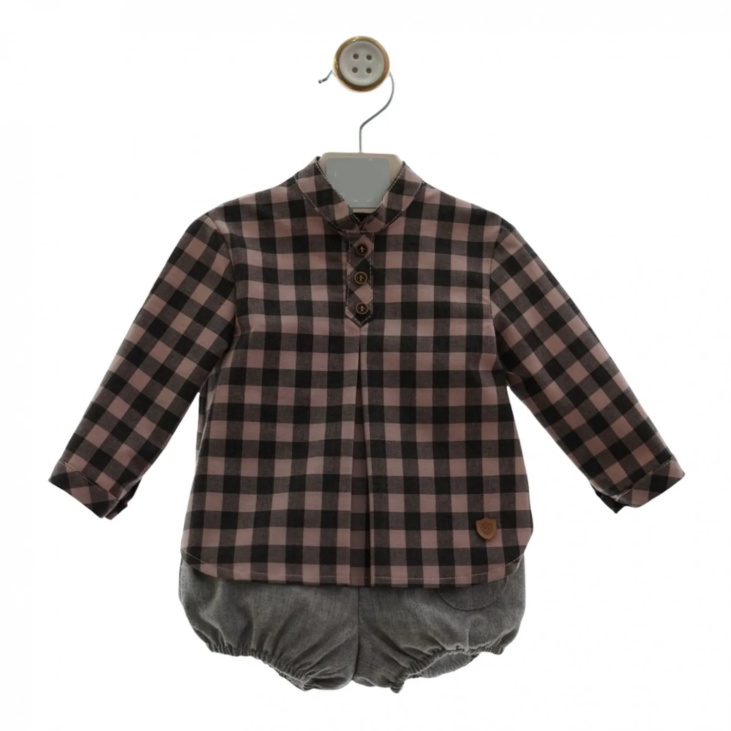Conjunto para niño colección Pompeya. Blusa y bombacho