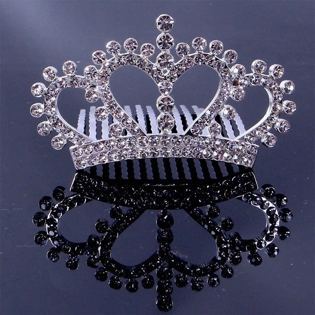 Corona Tiara Diadema Dama Honor Niña Accesorio Cabello