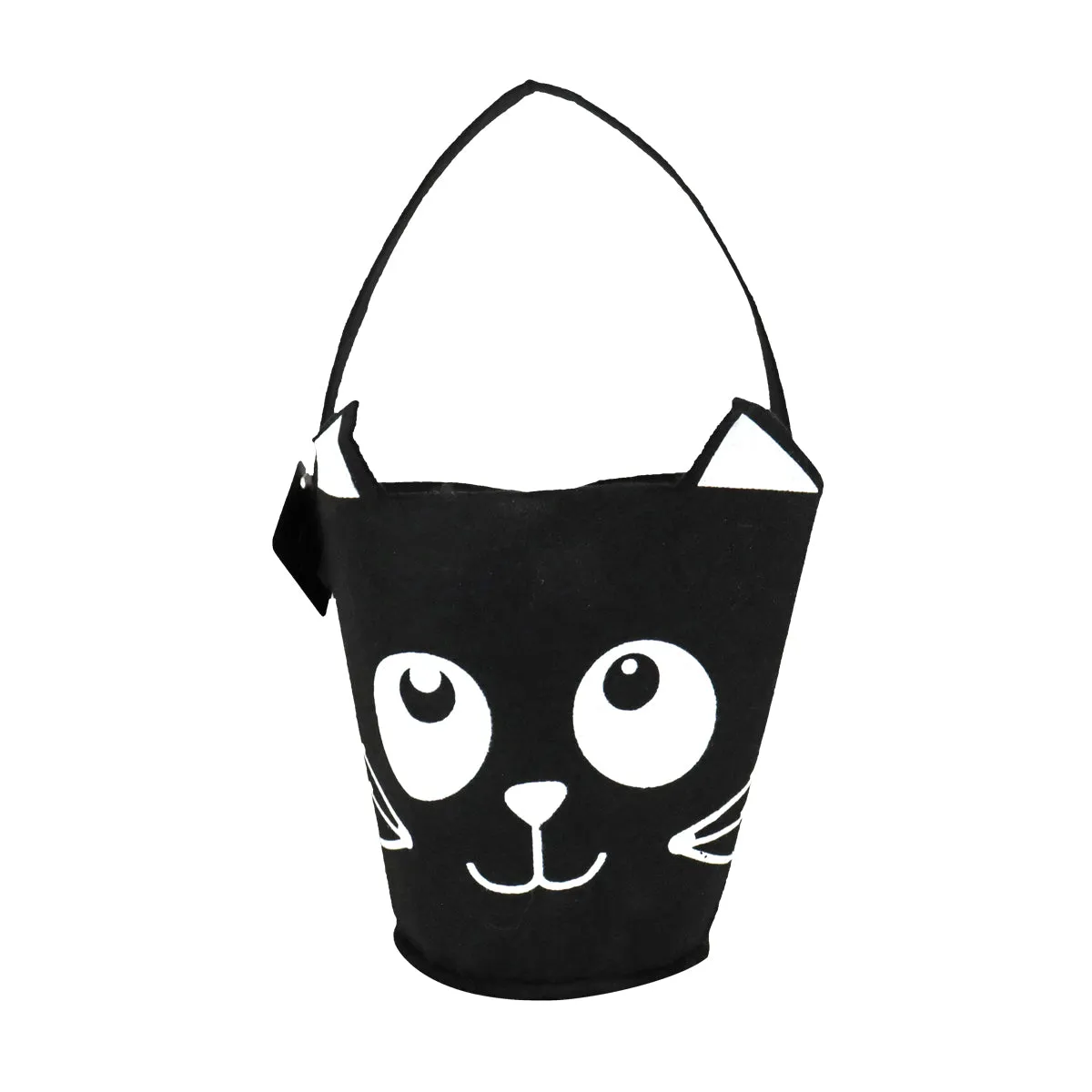 Cubeta de Fieltro con Diseo de Gatito para Dulces