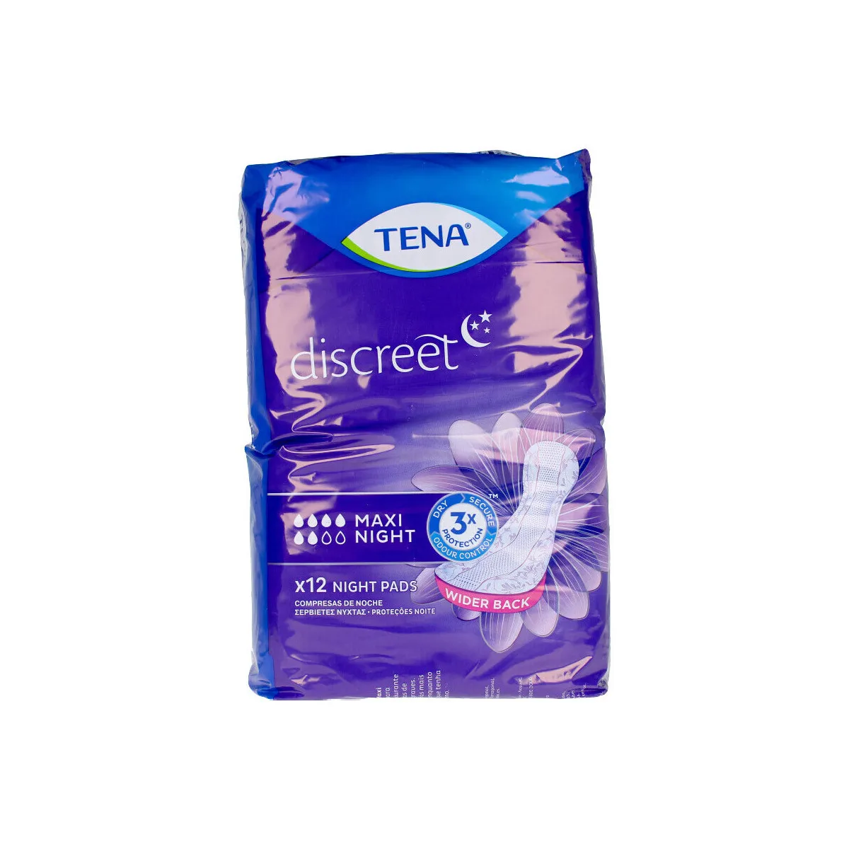 Discreet Compresa Incontinencia Maxi Noche