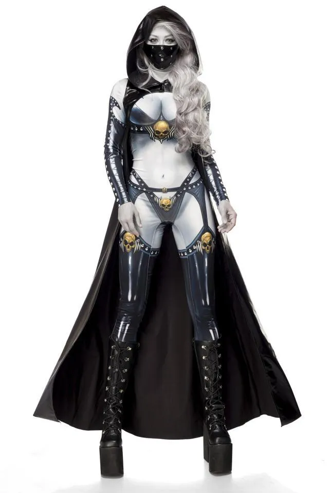 Disfraz traje de dama de la muerte