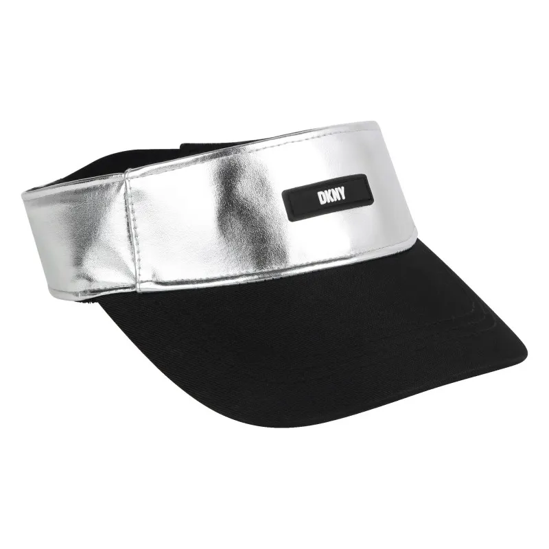 DKNY Visera bimateria con el logo