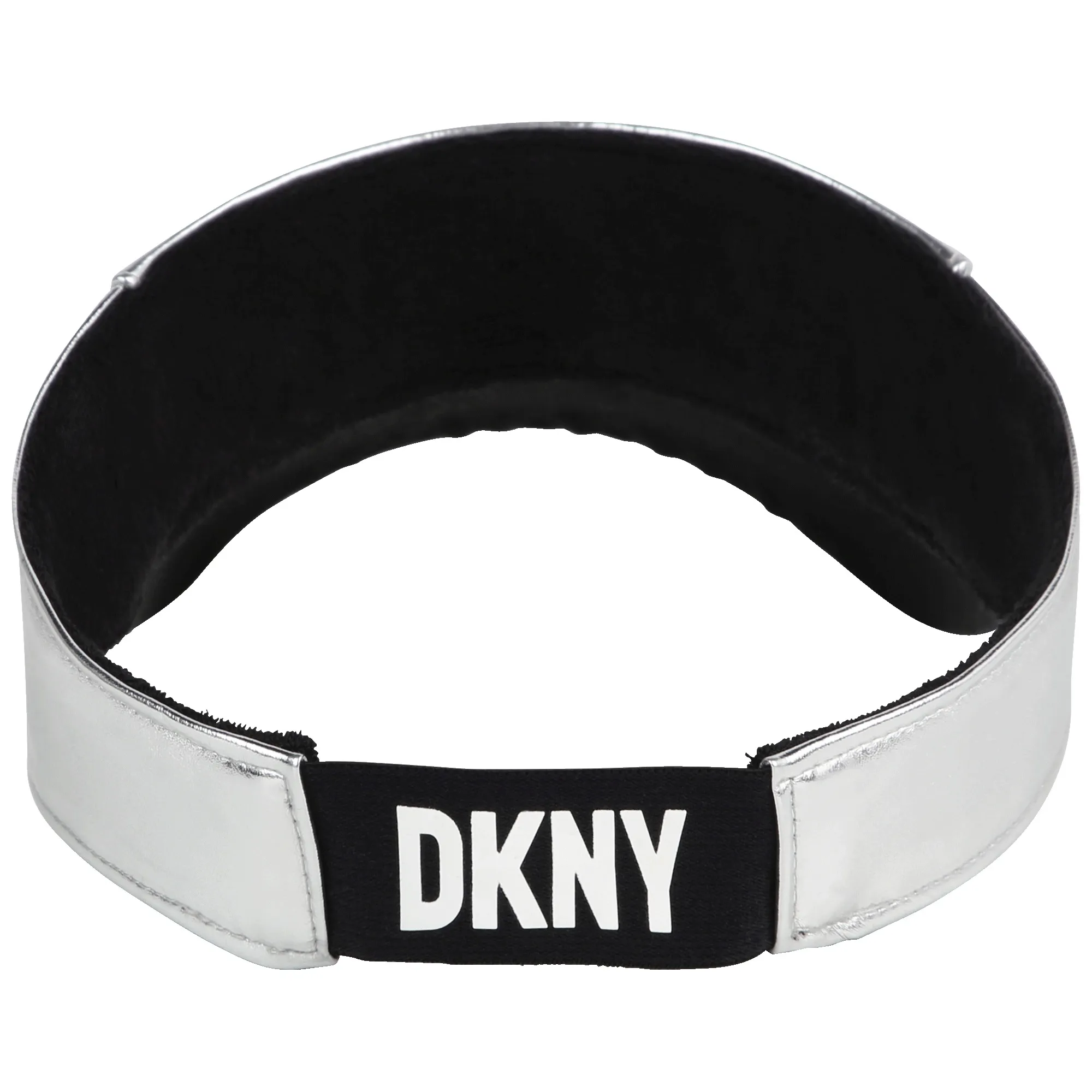 DKNY Visera bimateria con el logo