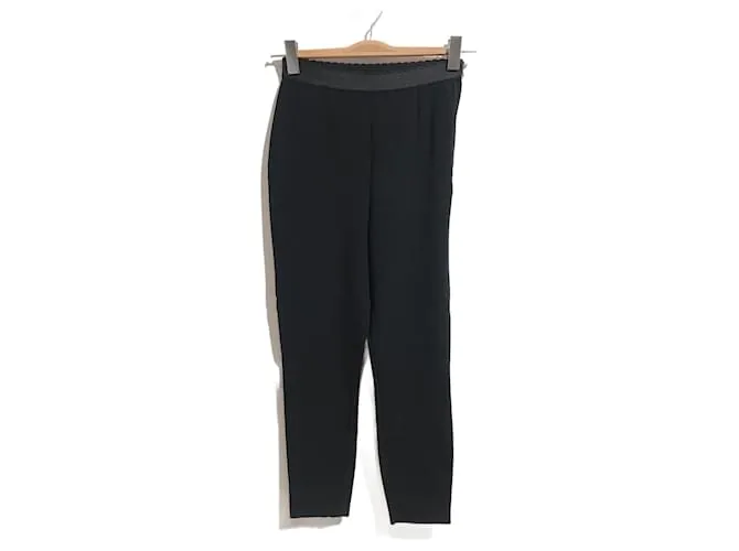 DOLCE & GABBANA Pantalón T.Viscosa XS Internacional Negro 