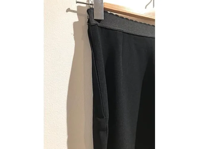 DOLCE & GABBANA Pantalón T.Viscosa XS Internacional Negro 