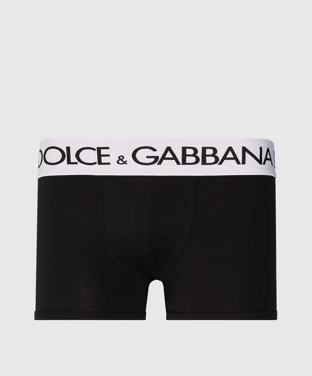 Dolce&Gabbana Black boxer briefs with logo