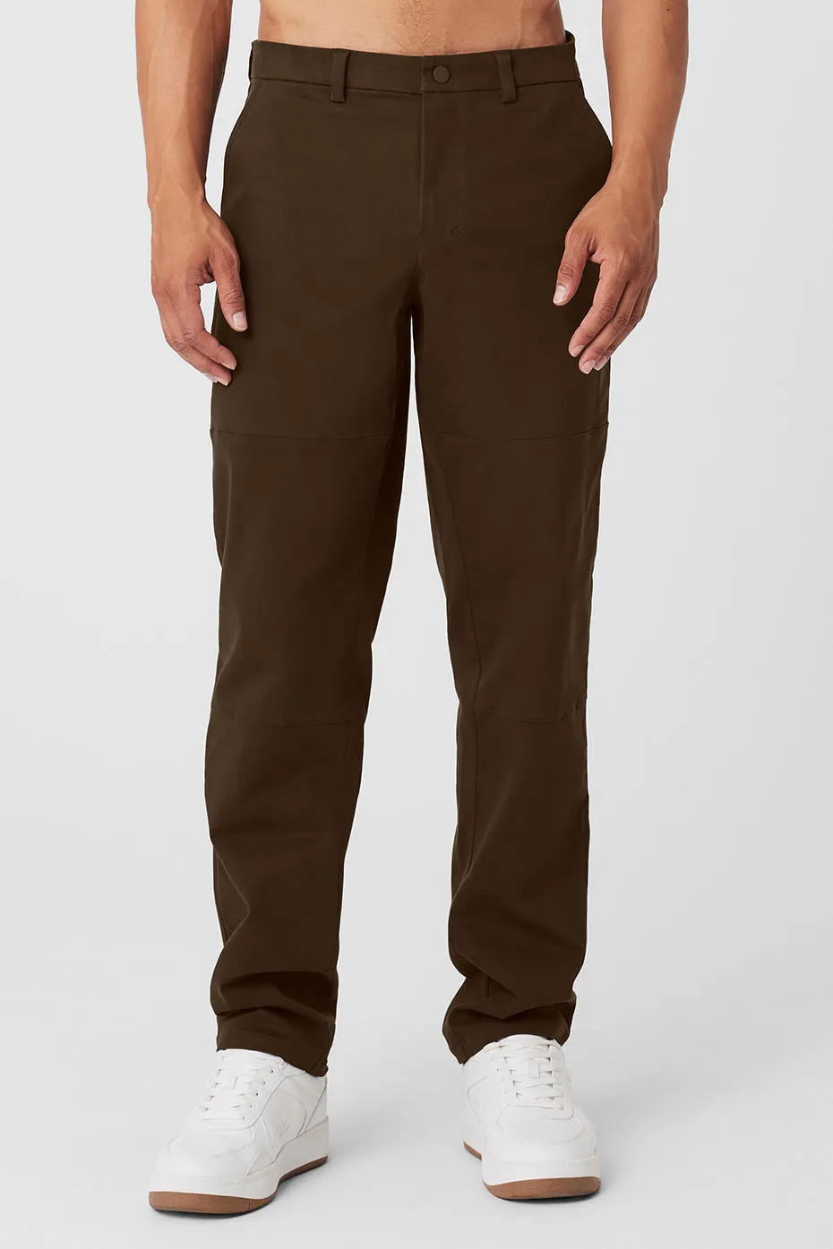 EDITION SUEDED PANT  ESPRESSO