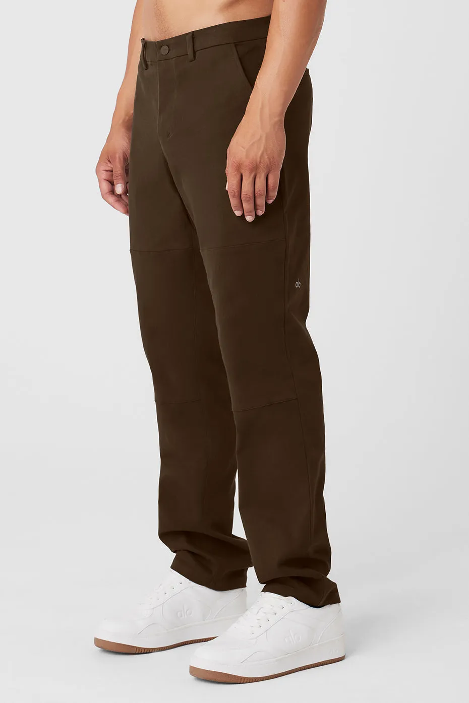 EDITION SUEDED PANT  ESPRESSO
