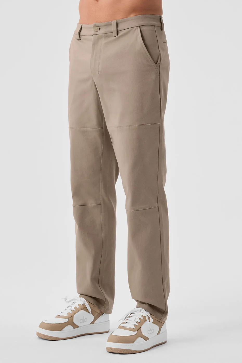 EDITION SUEDED PANT  GRAVEL