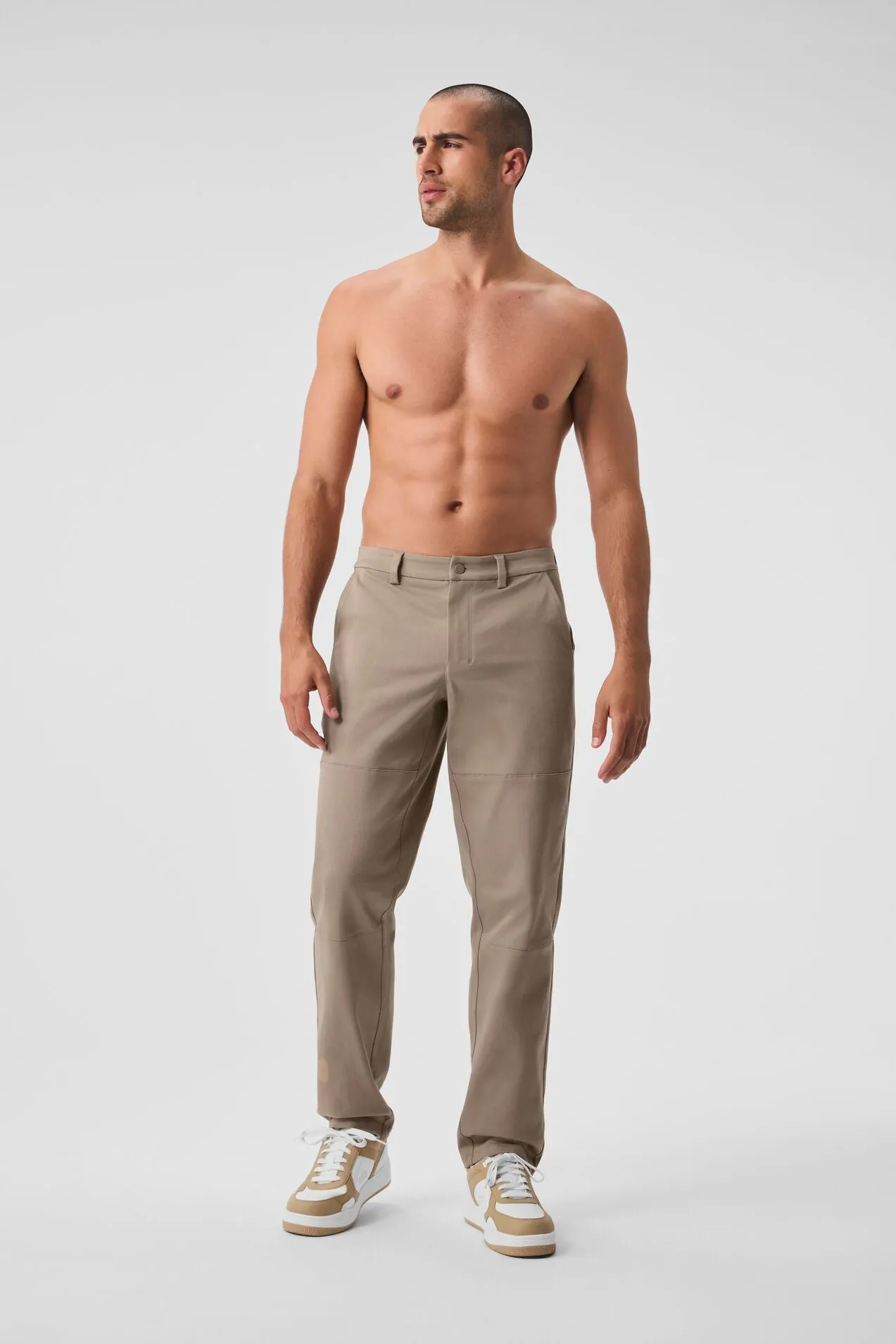 EDITION SUEDED PANT  GRAVEL
