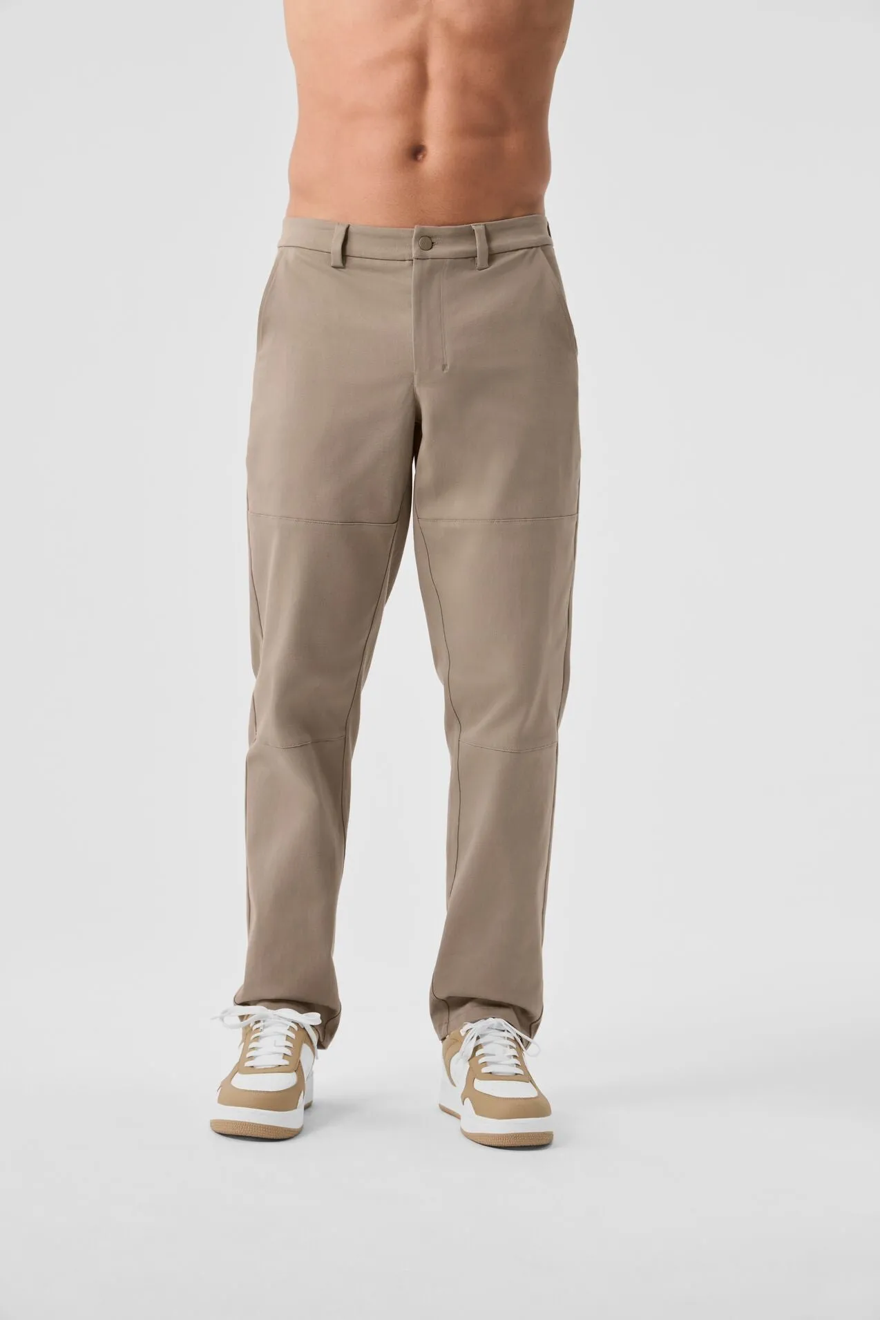 EDITION SUEDED PANT  GRAVEL