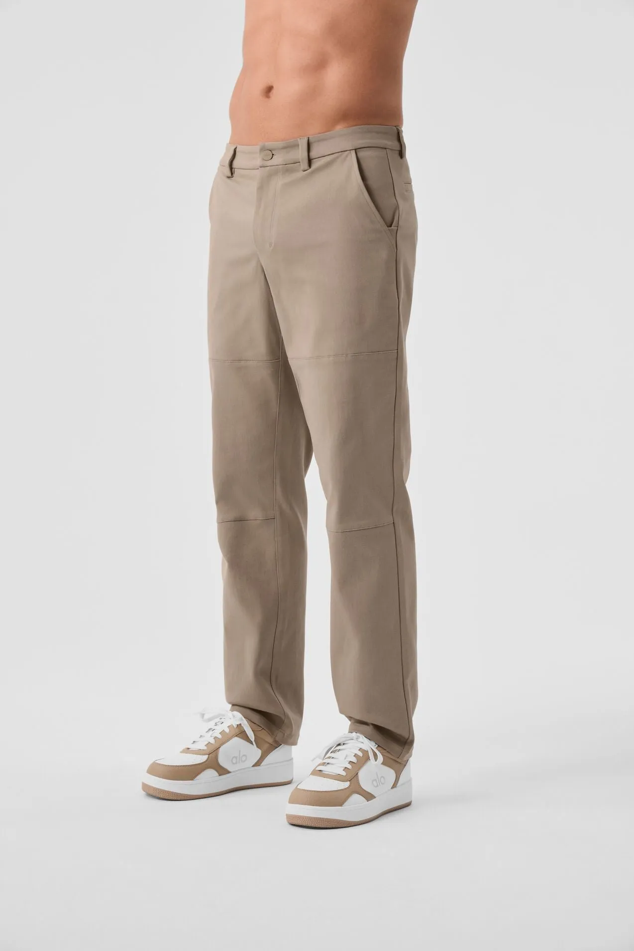 EDITION SUEDED PANT  GRAVEL
