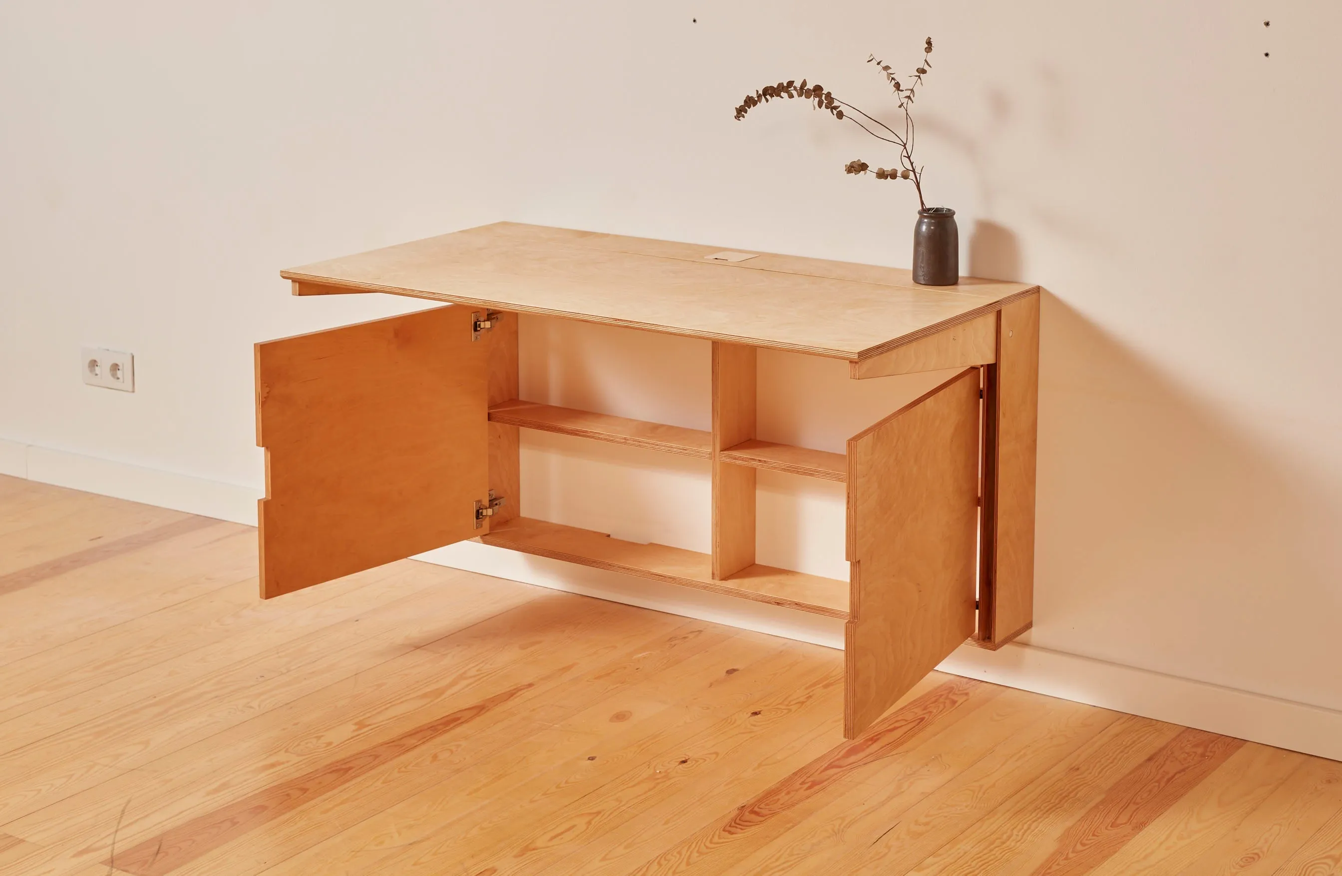 Escritorio compacto Folden 120 cm