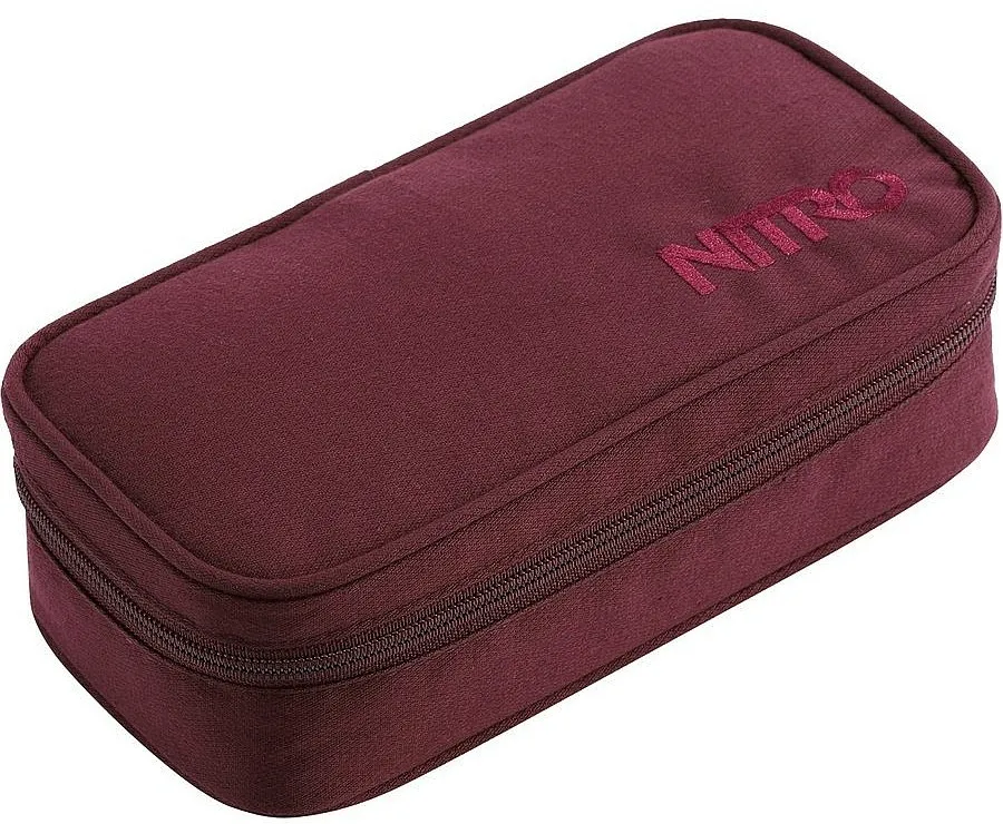 ESTUCHE NITRO PENCIL CASE XL  WINE