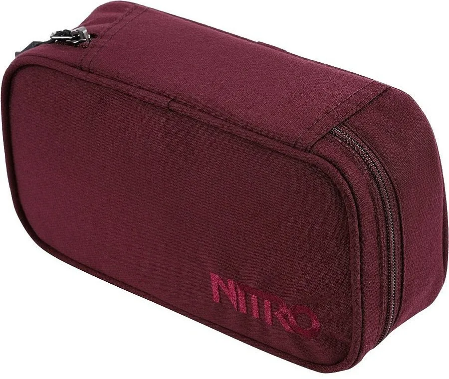 ESTUCHE NITRO PENCIL CASE XL  WINE