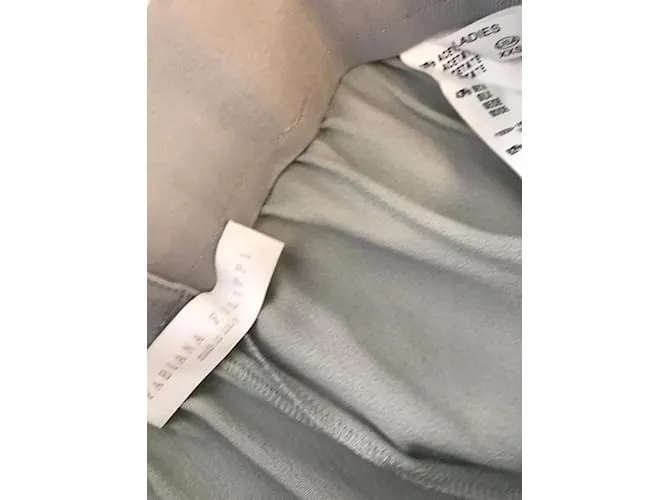 FABIANA FILIPPI Pantalón T.ÉL 38 Seda Azul 