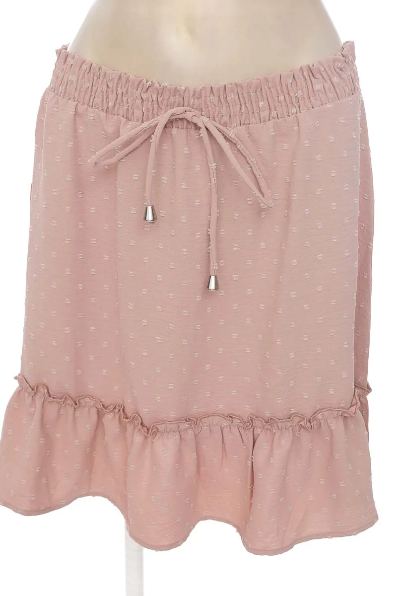 FALDA COLOR ROSADO  MISIA