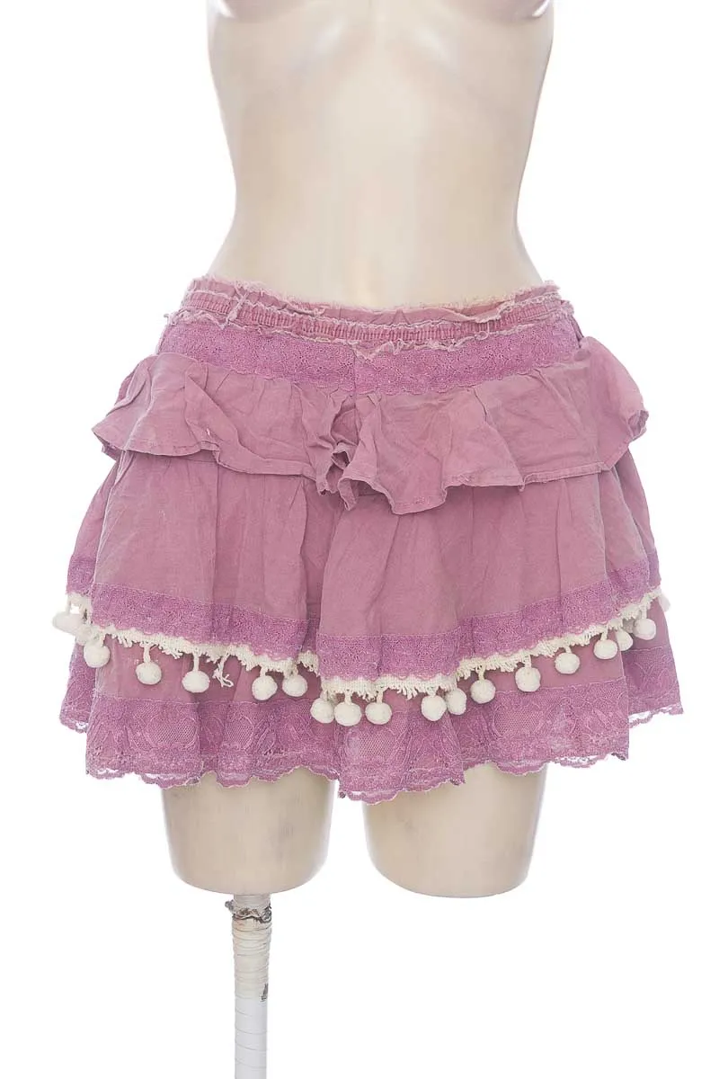FALDA COLOR ROSADO  TENNIS