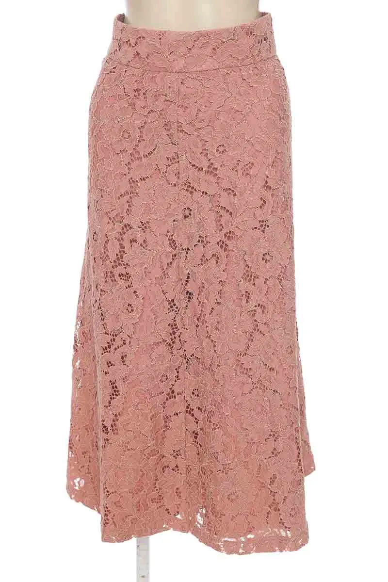FALDA COLOR ROSADO  ZARA